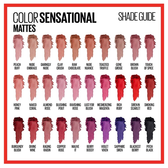 ‼️ SALE ‼️ MAYBELLINE New York 555 lipstick - Picture 3 of 4